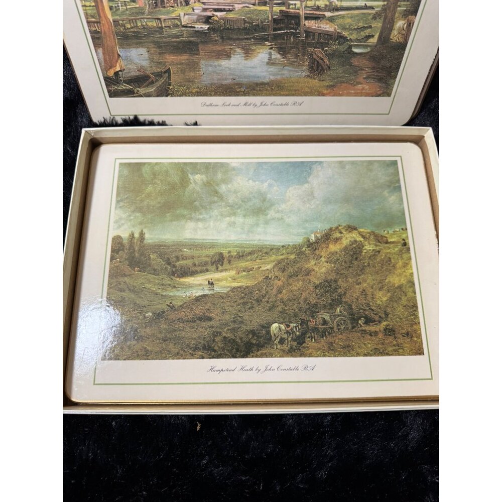 Clover Leaf Table Mats Placemats London Landmarks Cork Back Set of 6 - Picture 5 of 9